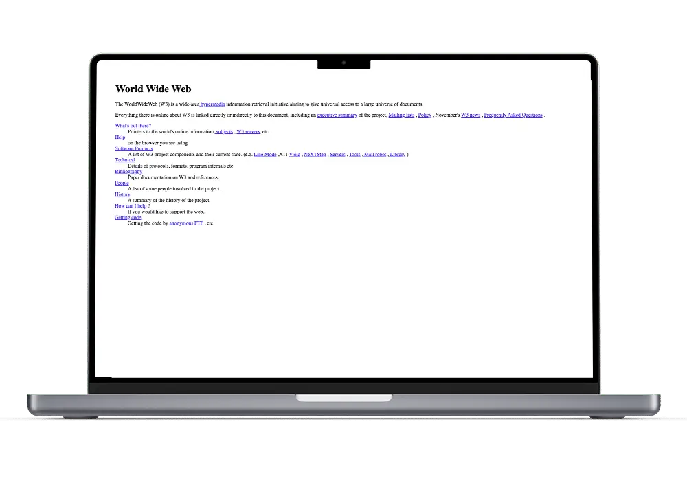 Histoire internet