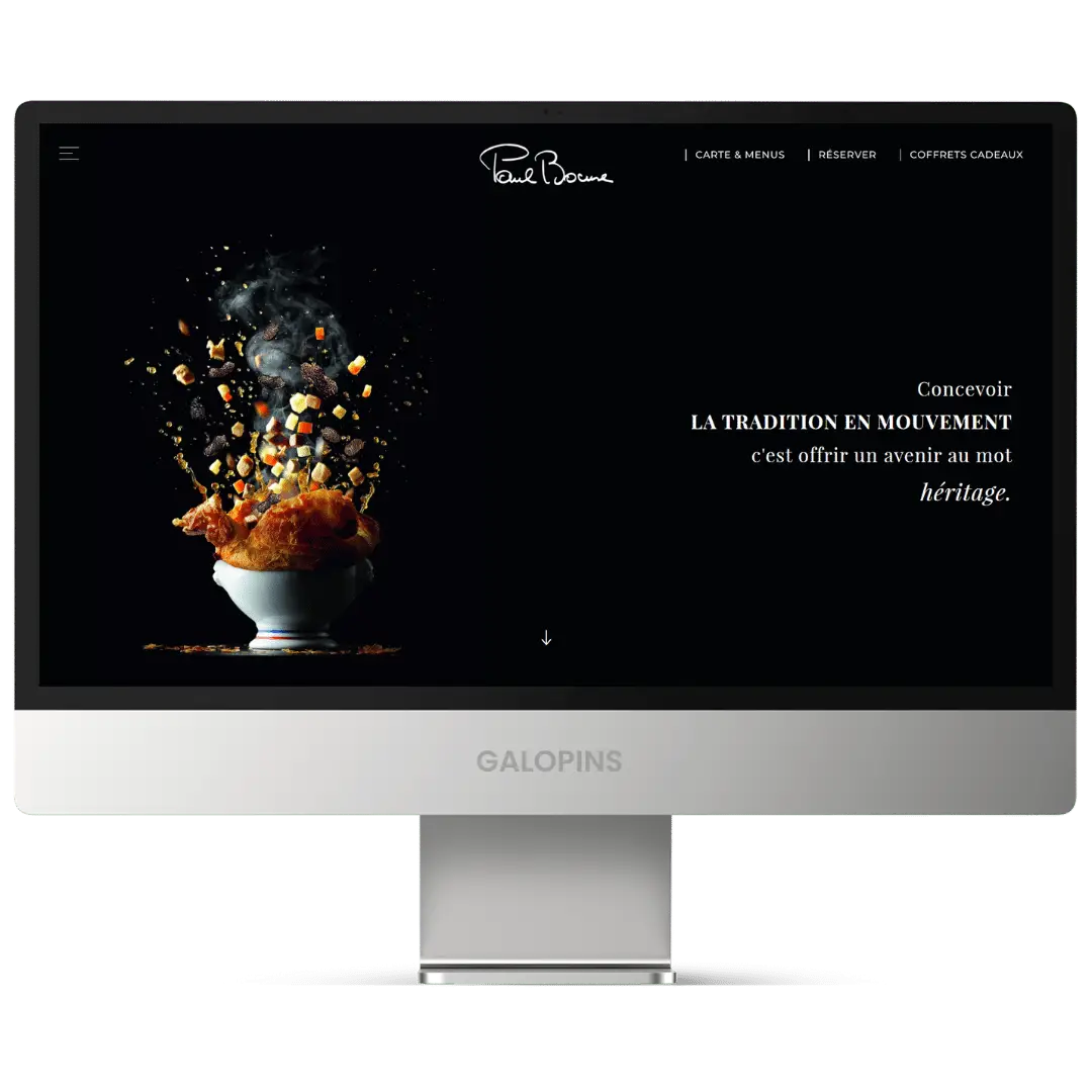 Paul Bocuse - Site internet restaurant