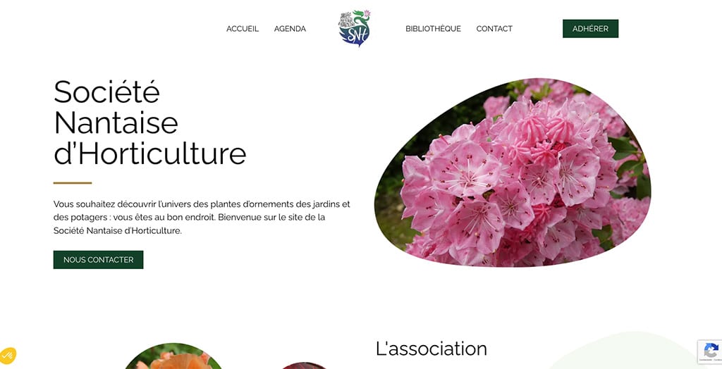 Top 10 des meilleurs sites web associations | Société Nantaise d'Horticulture