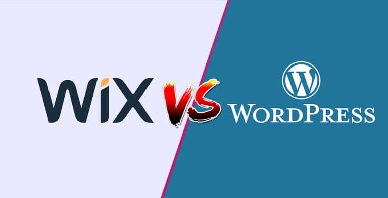 Wix vs WordPress comparatif